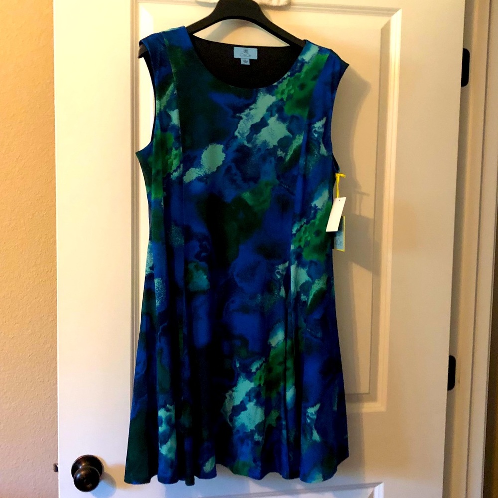 Vibrant Fit & Flare Dress
